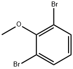 2,6-ジブロモ-1-メトキシベンゼン 化学構造式