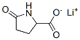 lithium 5-oxo-DL-prolinate Structure