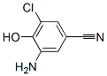 Benzonitrile,  3-amino-5-chloro-4-hydroxy- Structure