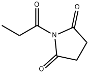 N-propionylsuccinimide Structure