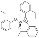 tris(o-ethylphenyl) phosphate  Structure