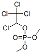 Phosphoric acid dimethyl 1,2,2,2-tetrachloroethyl ester Structure