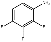 2,3,4-三氟苯胺,3862-73-5,结构式