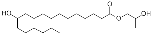 12-HYDROXYOCTADECANOIC ACID MONOESTER WITH 1,2-PROPANEDIOL Struktur
