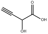 2-ヒドロキシ-3-ブチン酸 化学構造式