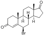 (6b)-6-Bromoandrost-4-ene-3,17-dione Structure