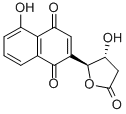 胡桃霉素 B, 38637-89-7, 结构式