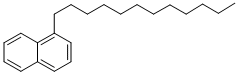 1-正十二烷基萘, 38641-16-6, 结构式