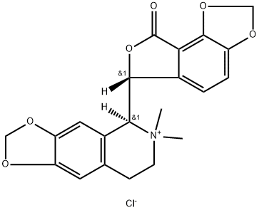 (+)-BICUCULLINE METHOCHLORIDE Struktur