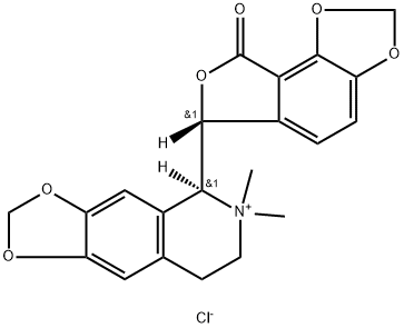 (+)-BICUCULLINE METHOCHLORIDE Structure