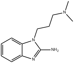 1-[3-(DIMETHYLAMINO)PROPYL]-1H-BENZIMIDAZOL-2-AMINE Structure