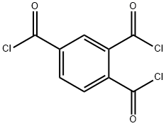 benzene-1,2,4-tricarbonyl trichloride Structure