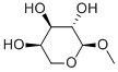 .alpha.-D-Arabinopyranoside, methyl Struktur