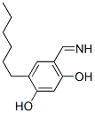 1,3-Benzenediol, 4-hexyl-6-(iminomethyl)- (9CI)|