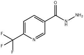 6-三氟甲基烟酸肼, 386715-32-8, 结构式