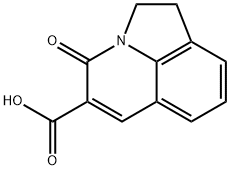 4-氧代-1,2-二氢-4H-吡咯并[3,2,1-IJ]喹啉-5-羧酸,386715-43-1,结构式