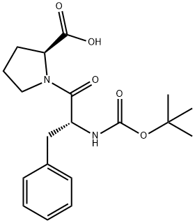 BOC-D-PHE-PRO-OH Structure