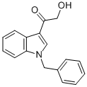 1-Benzyl-3-hydroxyacetylindole Structure