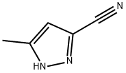 5 - 甲基-1H -吡唑-3 - 腈 结构式