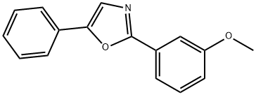 2-(3-methoxyphenyl)-5-phenyloxazole Structure