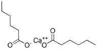 calcium hexanoate Struktur