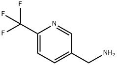 3-AMINOMETHYL-6-(TRIFLUOROMETHYL)PYRIDINE Struktur