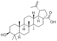 Epibetulinic acid Struktur