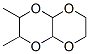 Hexahydro-2,3-dimethyl[1,4]dioxino[2,3-b]-1,4-dioxin Structure