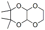 Hexahydro-2,2,3,3-tetramethyl[1,4]dioxino[2,3-b]-1,4-dioxin 结构式