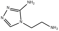 4H-1,2,4-Triazole-4-ethanamine,3-amino- Struktur