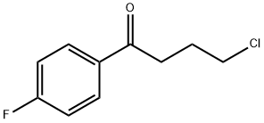 4-氯-4'-氟苯丁酮 结构式