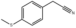 P-(METHYLTHIO)PHENYLACETONITRILE Struktur