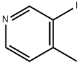 3-ヨード-4-メチルピリジン 化学構造式