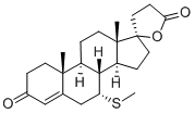7a-Thiomethylspironolactone, 38753-77-4, 结构式