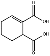 2-Cyclohexene-1,2-dicarboxylic acid Struktur