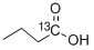 正丁酸-1-13C,38765-83-2,结构式