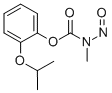 N-メチル-N-ニトロソカルバミド酸2-(1-メチルエトキシ)フェニル 化学構造式