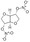 1,4:3,6-ジアンヒドロイジトールジニトラート 化学構造式