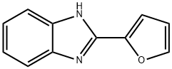 2-(2-フラニル)-1H-ベンゾイミダゾール 化学構造式