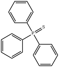 TRIPHENYLPHOSPHINE SULFIDE Struktur