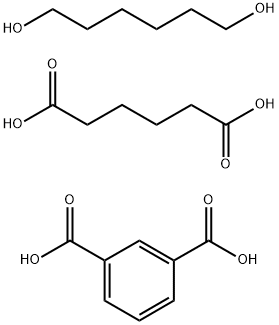 1,3-Benzenedicarboxylic acid, polymer with hexanedioic acid and 1,6-hexanediol Structure