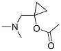Cyclopropanol, 1-[(dimethylamino)methyl]-, acetate (ester) (9CI) Structure