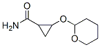 Cyclopropanecarboxamide, 2-[(tetrahydro-2H-pyran-2-yl)oxy]- (9CI) Structure