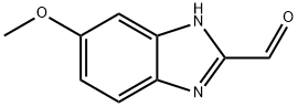 6-甲氧基-1H-苯并咪唑-2-甲醛, 38786-60-6, 结构式