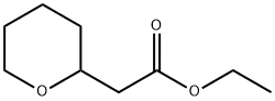 Tetrahydro-2H-pyran-2-acetic acid ethyl ester Structure