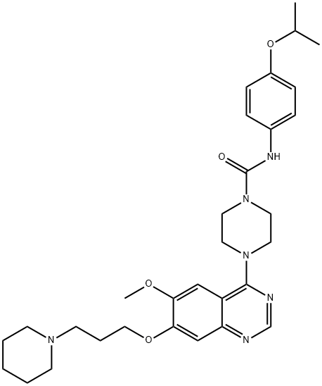 坦度替尼,387867-13-2,结构式