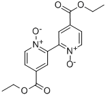 DIETHYL 1,1'-DIOXIDE-2,2'-BIPYRIDINE-4,4'-DICARBOXYLATE Structure