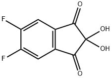 1H-Indene-1,3(2H)-dione, 5,6-difluoro-2,2-dihydroxy- (9CI) Structure
