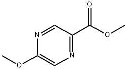 5-甲氧基吡嗪甲酸甲酯,38789-75-2,结构式