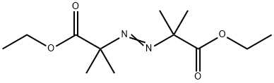 2,2'-偶氮二-(2-甲基丙酸乙脂) 结构式